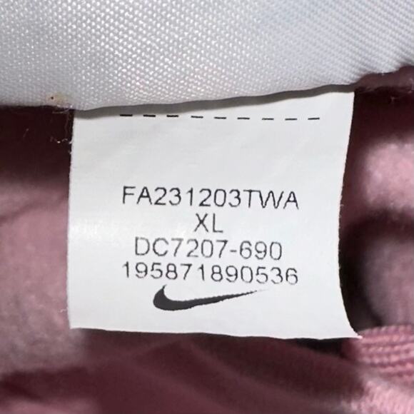 Nike Sportswear Big Kids Pink Club Fleece Sweatpants Joggers Size XL - Picture 9 of 14